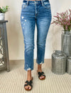 Lovervet High Rise Slim Straight Jeans