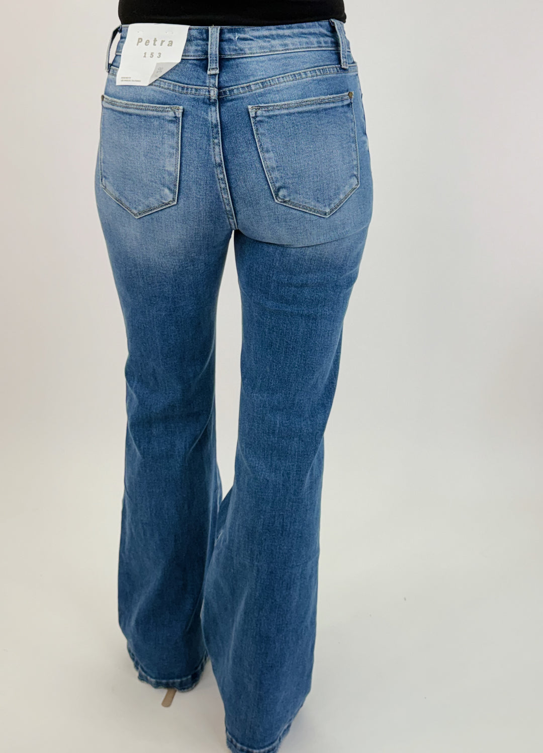 Everyday High Rise Flare Trouser Jean- Petra