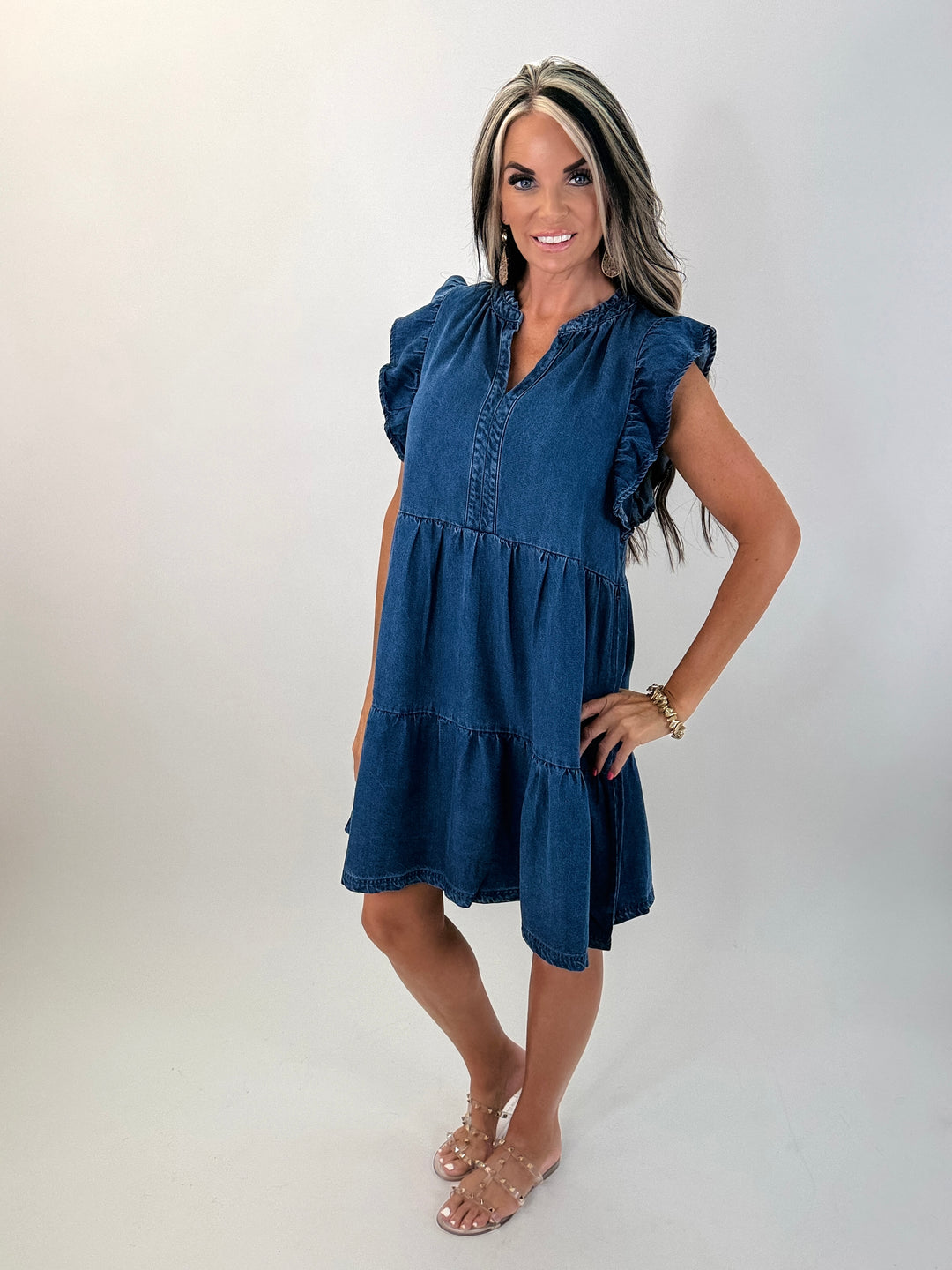 Bayside Beauty Denim Dress