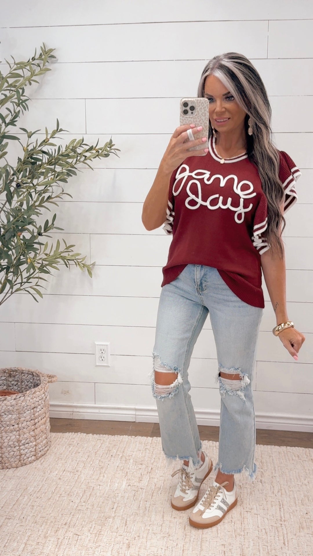 Friday Lights Game Day Top