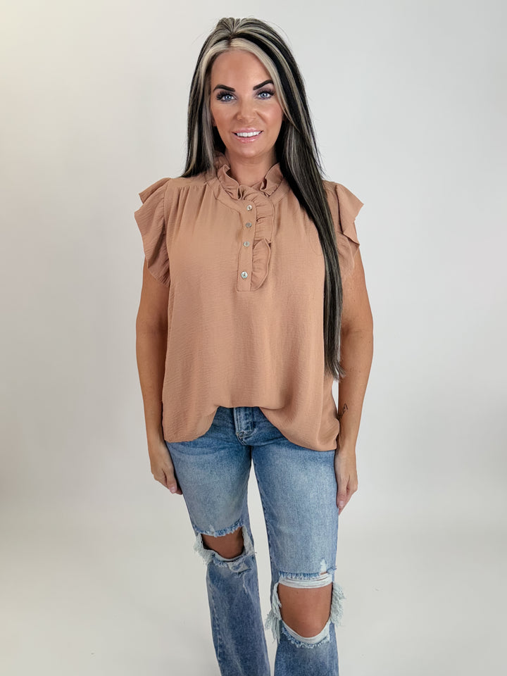 Sweet Escape Ruffle Blouse