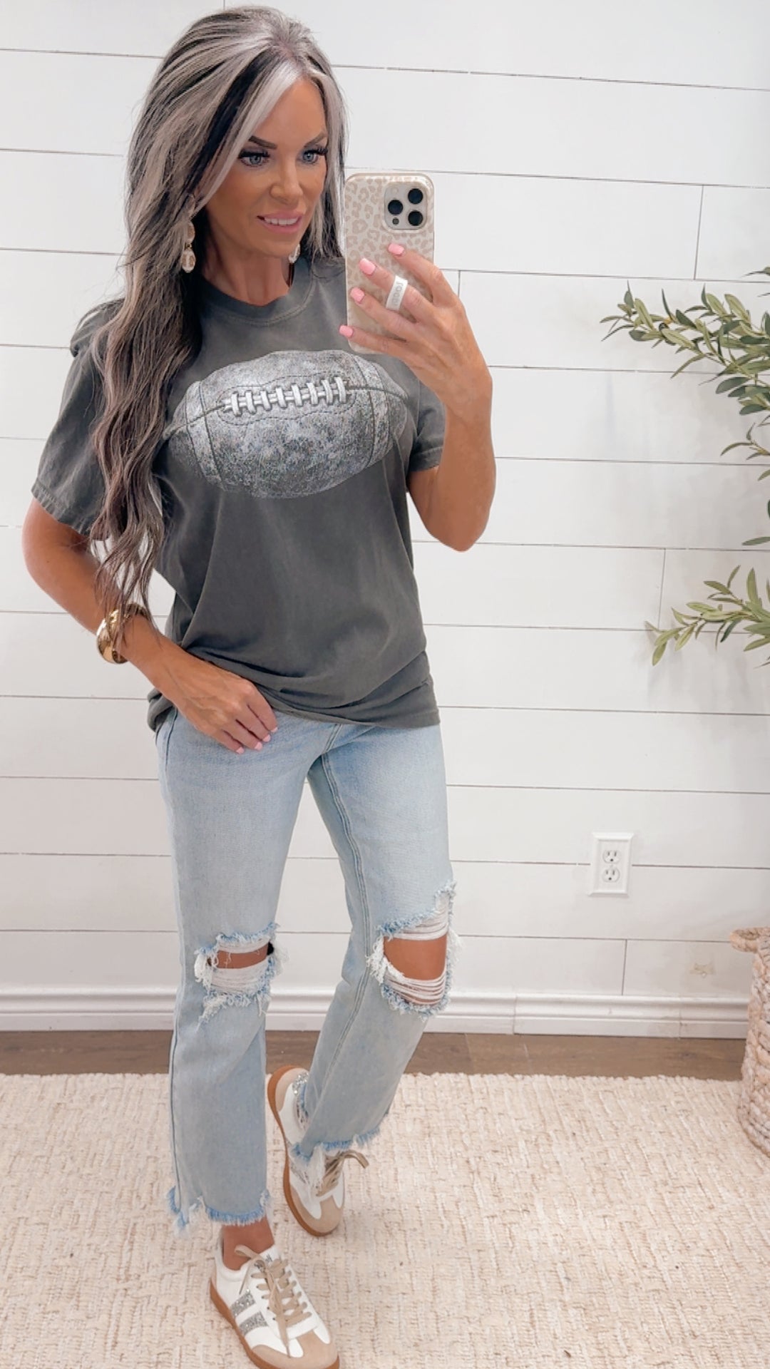 Vintage Football Graphic Tee