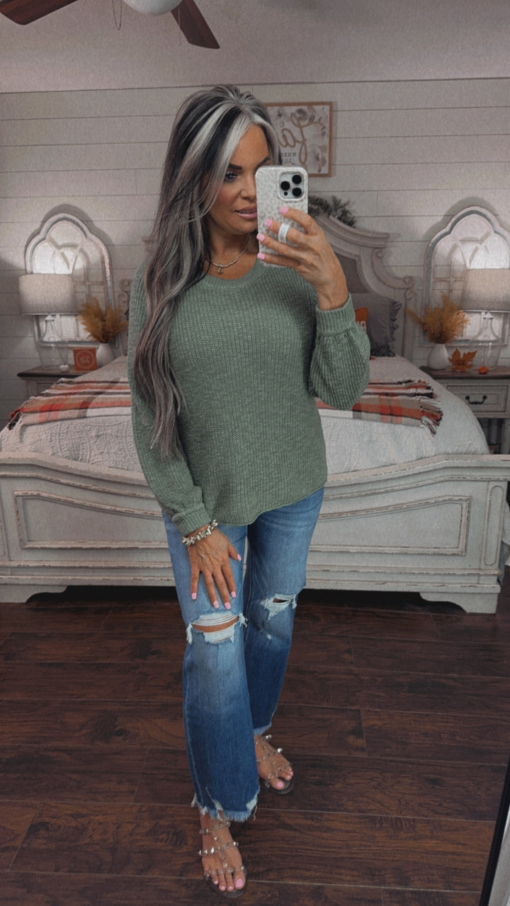 Olive You Forever Sweater