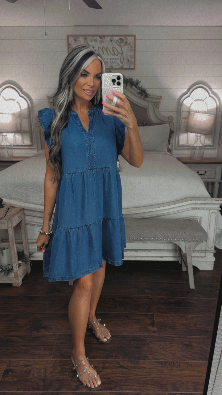 Bayside Beauty Denim Dress