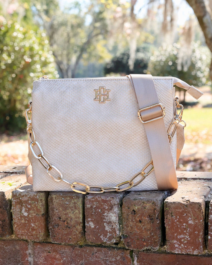 Ariana Crossbody Shimmer Champagne: Default