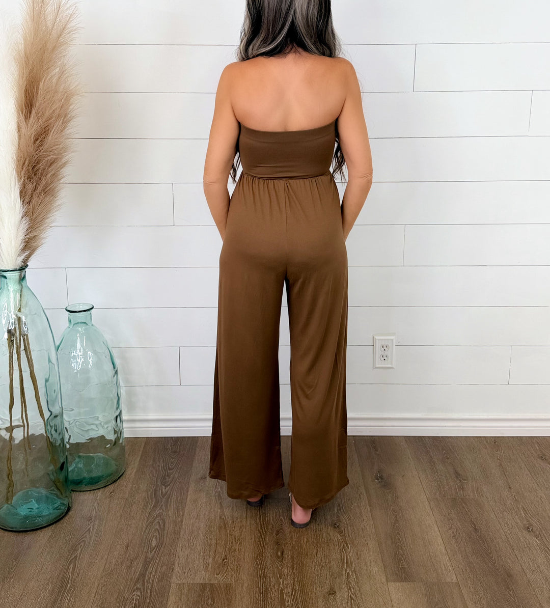 Elegance Strapless Jumpsuit