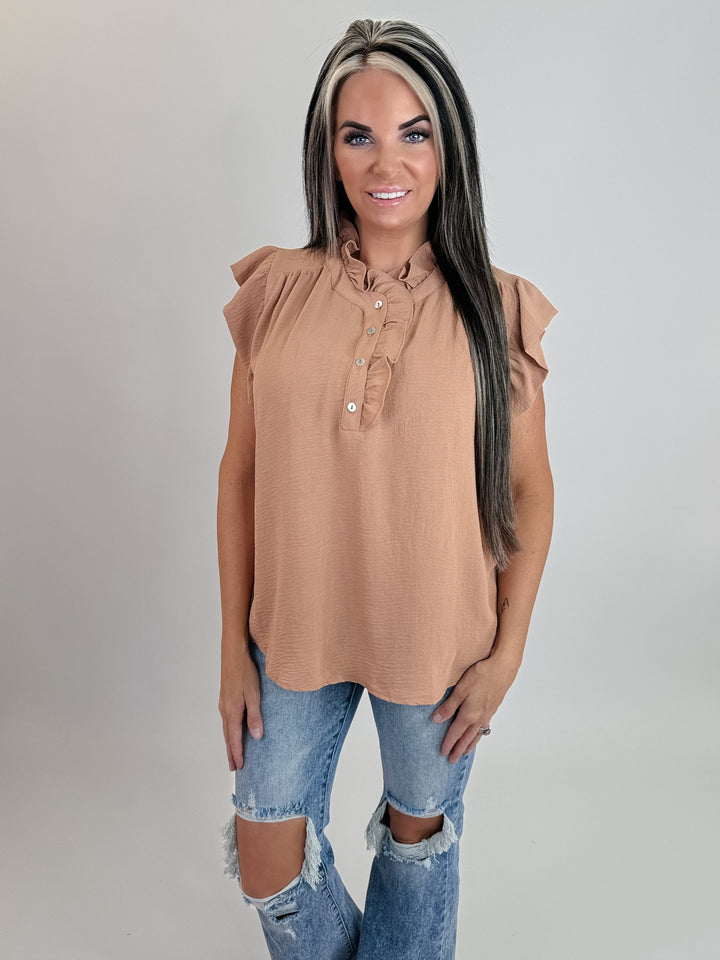 Sweet Escape Ruffle Blouse