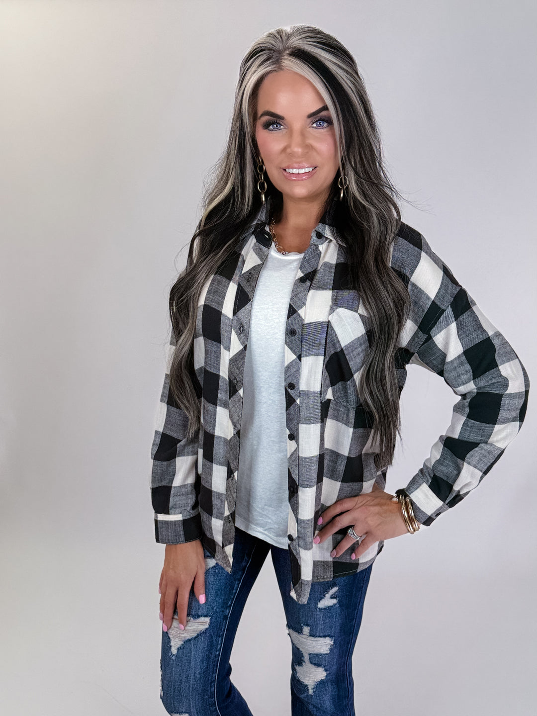 Classic Vibes Buffalo Plaid Flannel