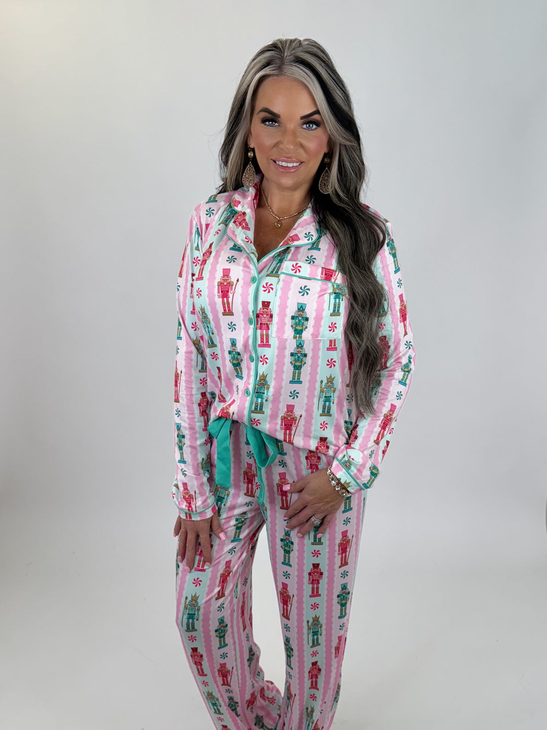 Nutcracker Magic Ruffle Pajama Set