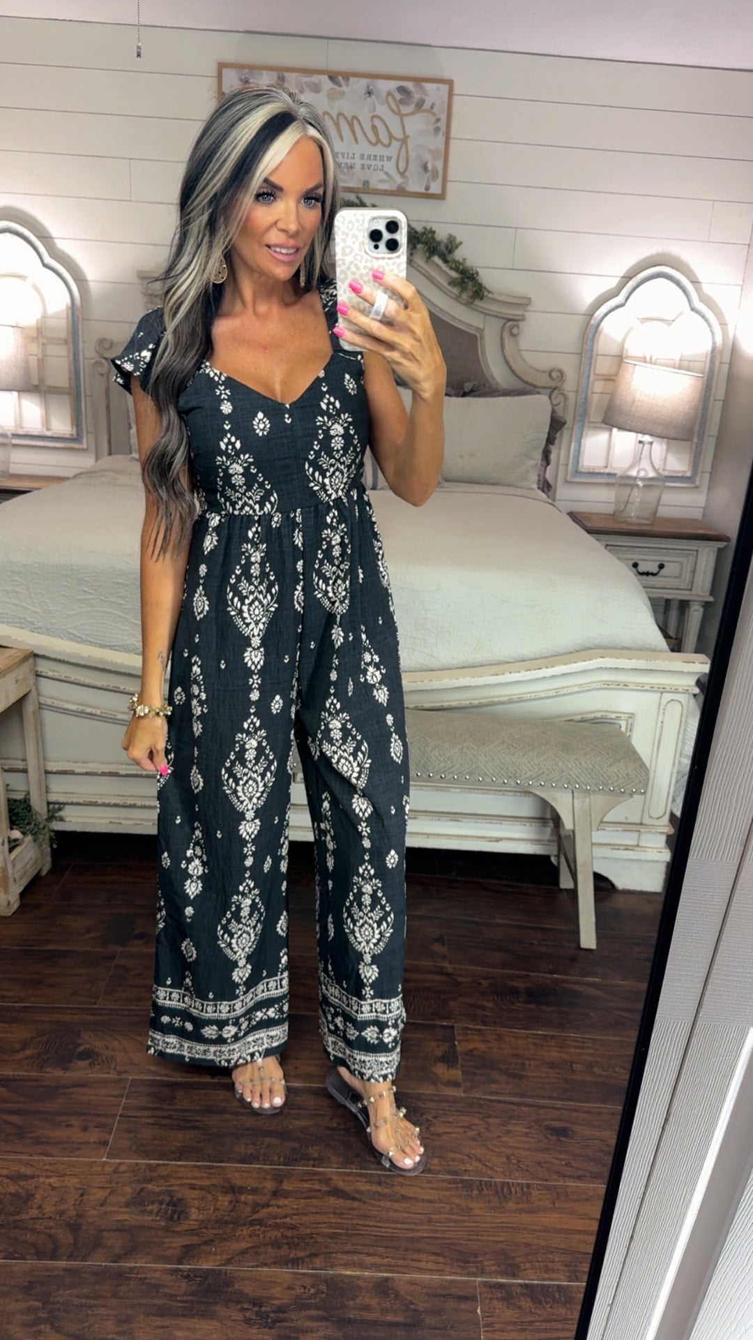 Midnight Escape Printed Jumpsuit