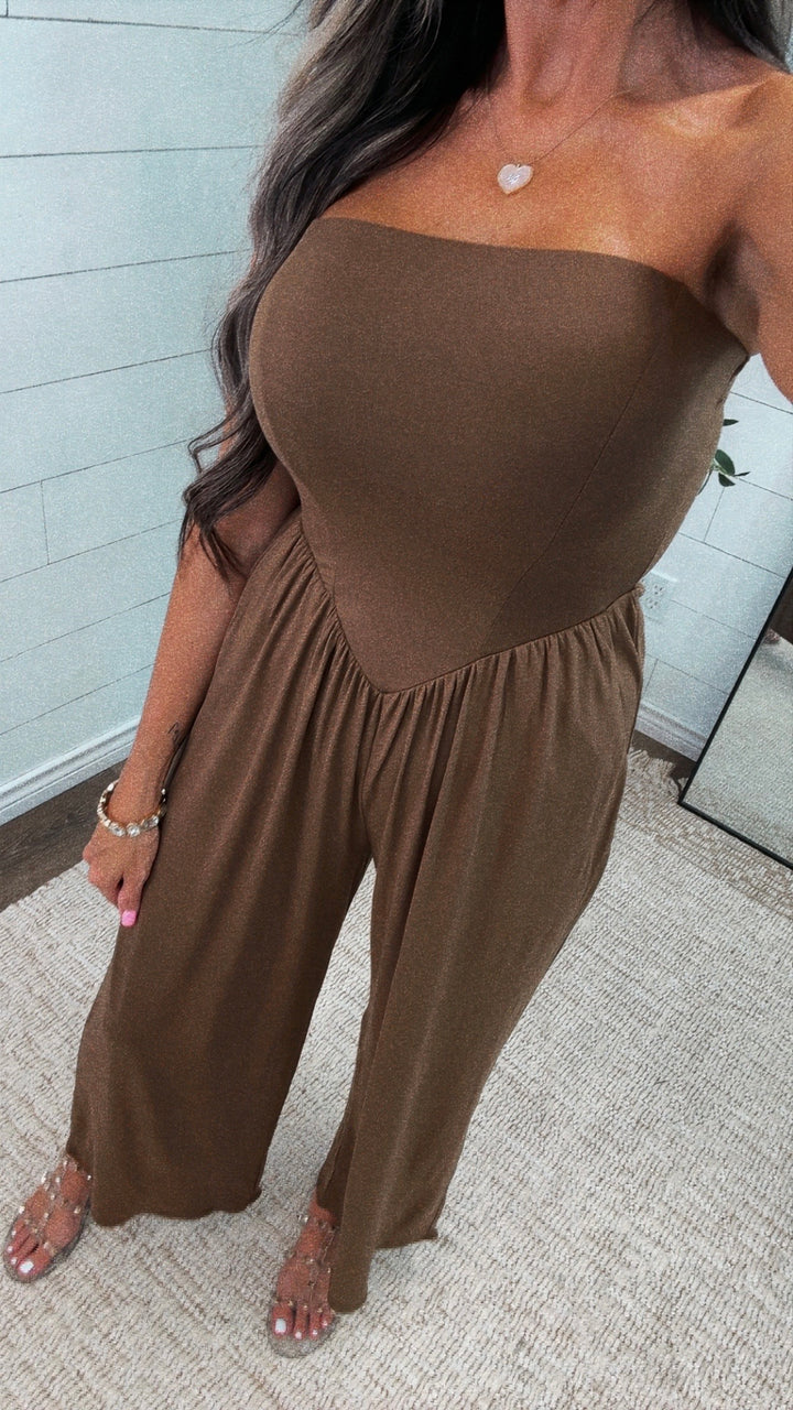 Elegance Strapless Jumpsuit