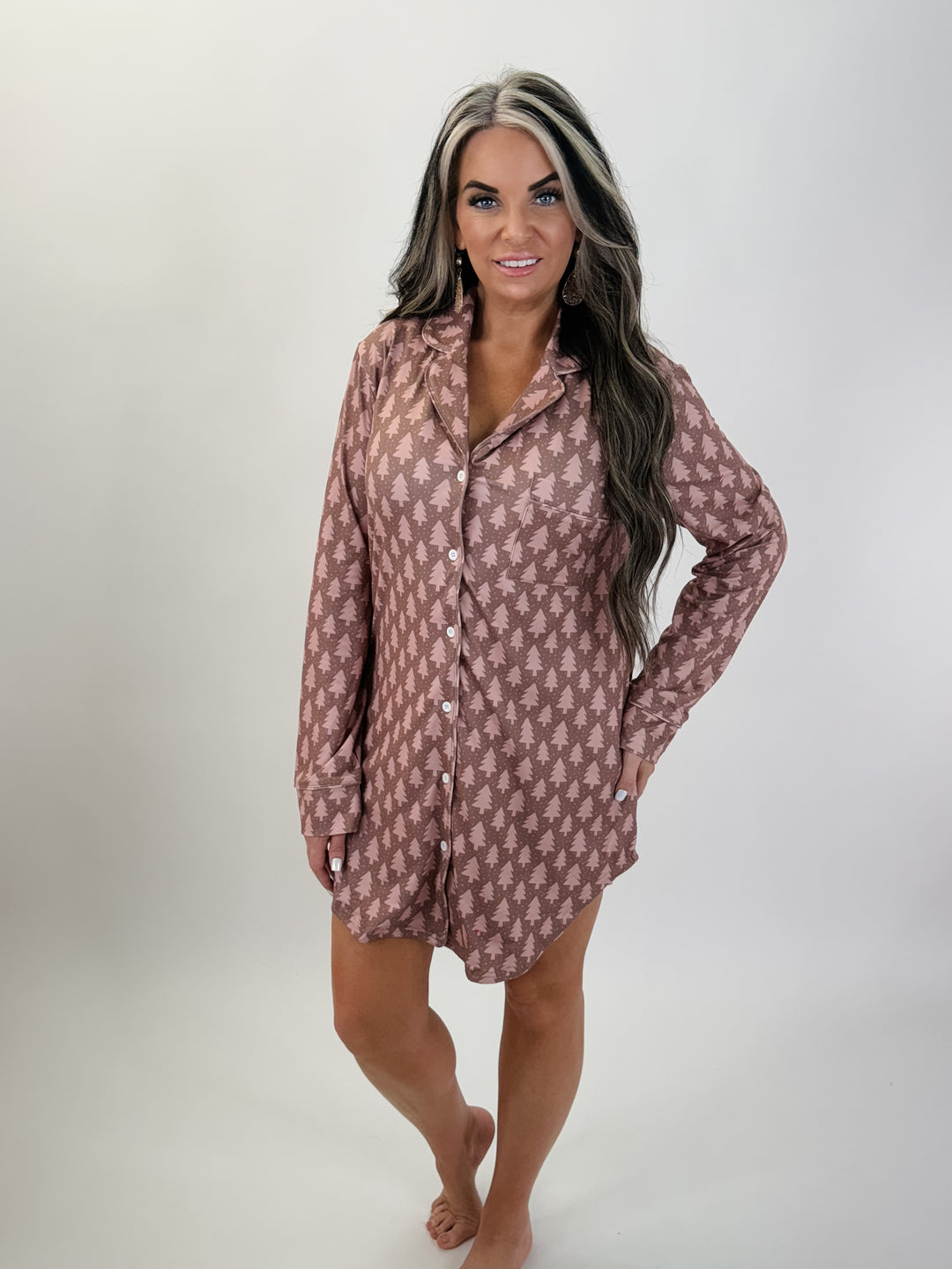 Sugarplum Cocoa Sleep Dress