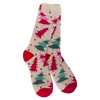 Pine Trees Cozy Crew Worlds softest Socks