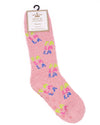 Women's FaLaLa Snuggle Socks   Light Pink/Multi   One Size