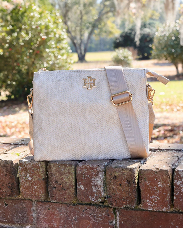 Ariana Crossbody Shimmer Champagne: Default